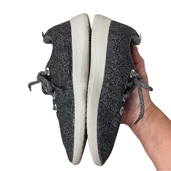 allbirds Merino Wool Classic Runners Casual Lace up Women’s 6 Dark Gray Shoes - Picture 6 of 12